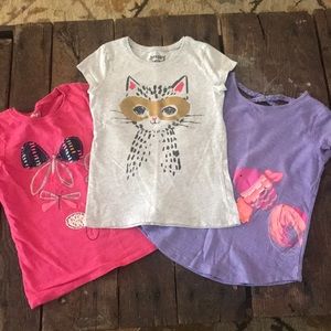 Girls Short Sleeve Shirts/ tee
